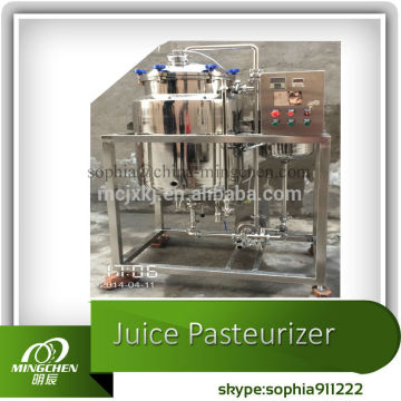 stainess steel automatic dairy milk pasteurizer