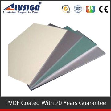 Alusign wall covering material aluminum composite