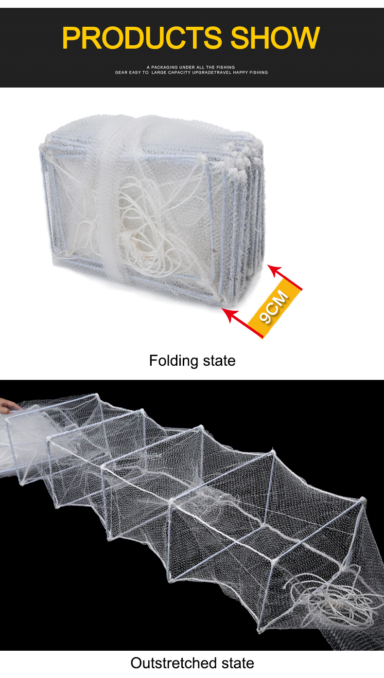Fishing Net Shrimp Cage Crayfish Pot Crab Pot High Quality 9.2m Crayfish Trap Fish Channa 8ft Hand Throw Cast Net Fishing 12ft