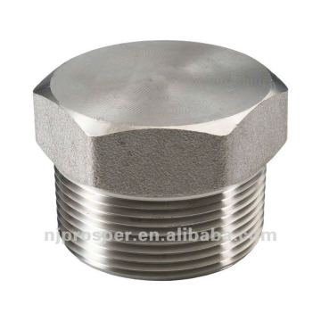 A105 galvanized NPT threaded hex plug