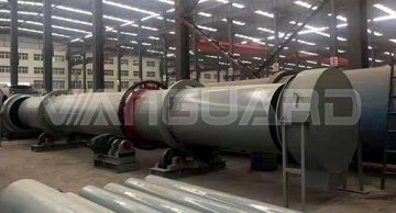 1-2TPH Silica Sand Rotary Drum Dryer Mining Rotary Dryer Equipment