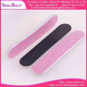 Thin double sided colorful smooth mini nail polishing files