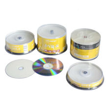 Blank DVD-R, 1 to 16x Media Recording Speed, 120 Minutes Time