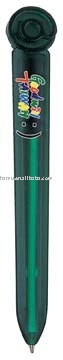 green promotional plastic ball pen