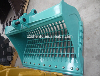 ISO / SGS24 Ton Shaker Bucket Skeleton Bucket for Excavator Part