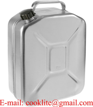 Aluminum Jeep Journey Can Jerry Diesel Fuel Water Tank 20L