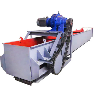 Scraper conveyor for bulk material