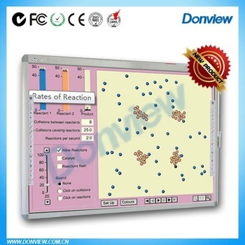 China 85 Inch Electromagnetic Interactive Whiteboard /Folding Whiteboard