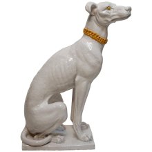 Garden Decoration Large Resin Greyhound Statue