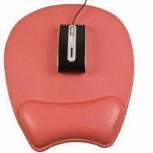 Leather Get Wrist Rest Mouse Pad