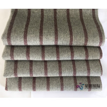 Red Vertical Stripe 100% Wool Fabric