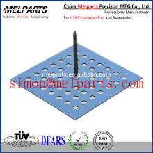 Self stick insulation anchors