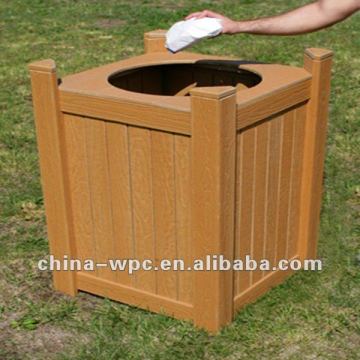 wpc outdoor waste Bins