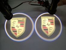 Philp 3w Led Chip Elegant Non - Fading Car Door Led Ghost Shadow Light / Decorative Lights For Porsche