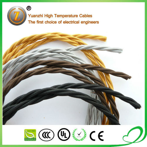 600V 200 degree silicone insulation fiberglass braided wire for air conditioner