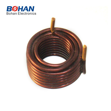 Toroid core winding magnetic induction copper induction coil heat