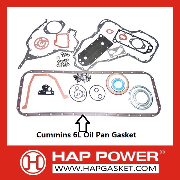 Cummins 6L Oil Pan Gasket