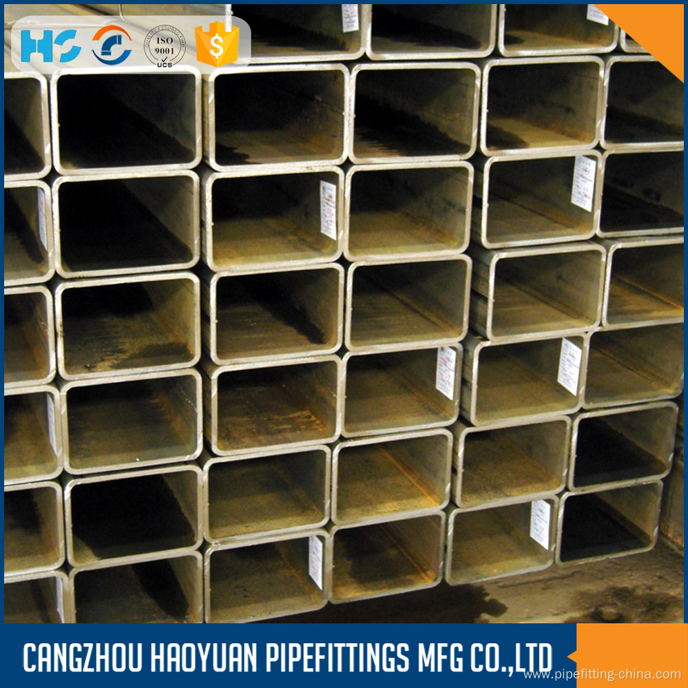 Hot Galvanized Square Steel Pipe 60 X60 sch40