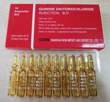 QUININE DIHYDROCHLORIDE INJECTION