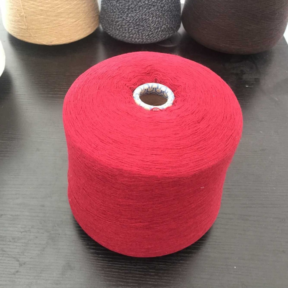 acrylic cotton polyester blended yarn low twist sweater yarn