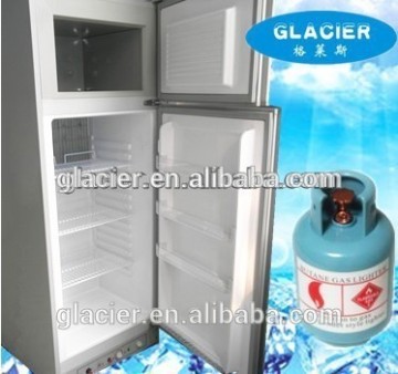 XCD-240 Gas 12 volt powered standing freezers refrigerators