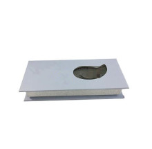 Custom Magnetic White Glitter Eyelash Case