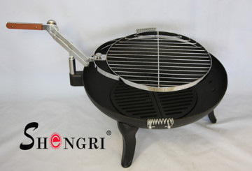top quality cast iron garden bbq grill