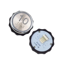 White Light Blue Braille Elevator Push Button BR38A - KAN-JB0619