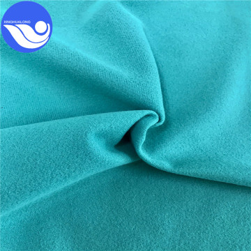 100% polyester waterdichte zijde geborstelde super poly stof