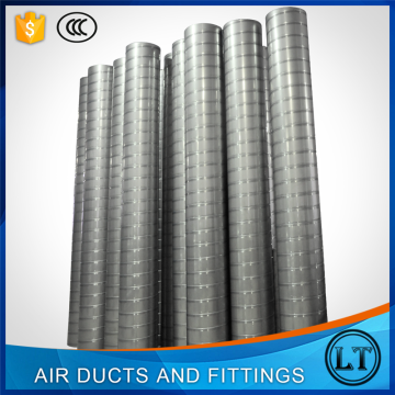 Factory direct supply stainless steel outer air intake galvanized round ducts