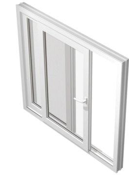 Modern Style PVC Sliding Windows