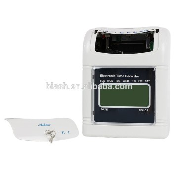 Attendance card punching machine/time recorder/punch time card machine