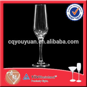 Custom Popular Unbreakable Glass Champagne Flute Cups