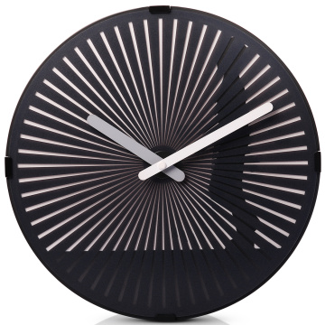 Reloj de pared móvil hombre caminando