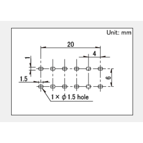 Spun series push switch