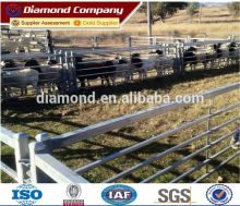 Portable galvanized Sheep corral panels/used corral panels