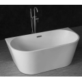 Double Soaking Tub Fashionable Acrylic Solid Surface Freestanding Bathtubs