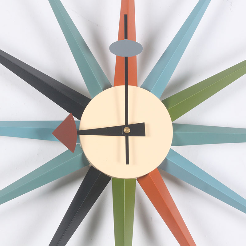 Nelson Sunburst Clock