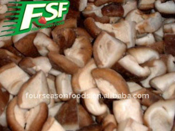 IQF Sliced shiitake mushrooms