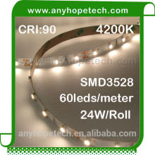 Long lifespan SMD3528 60ledm CRI90 flexible lighting led strips