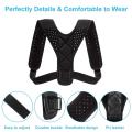 Back and Shoulder Brace Strap for Posture