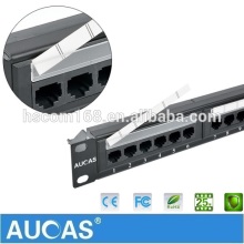 Best Buy Fast Delivery 1u Ethernet Cable Cat6 Patch Panel Wall Mount Cat6 24 Port Patch Panel