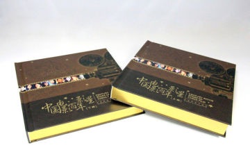 Cardboard Paper Ancient Hardcover Book Printing With Bookcase Die-cut