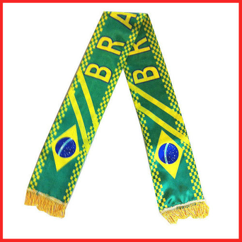 2014 world cup Brazil fans scarf