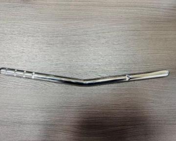 Automotive seat headrest support rod