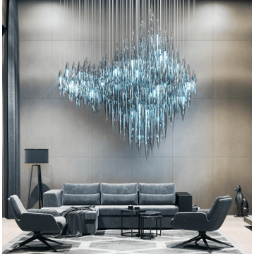 Design and Construction of Crystal Chandeliers in Villas