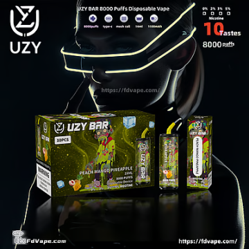 Original UZY BAR 8000 puffs Disposable Vape wholsale