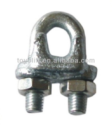 galv malleable wire rope clips