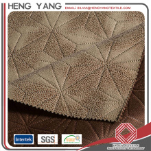 Sophisticated Technology Printed/Bronzing Polyester Spandex Bronzing Suede Fabric