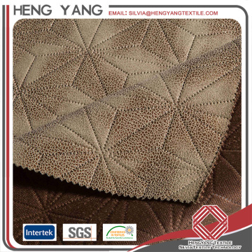 Sophisticated Technology Printed/Bronzing Polyester Spandex Bronzing Suede Fabric